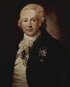 Portrat des Christoph Johann Friedrich Medem, Anton Graff